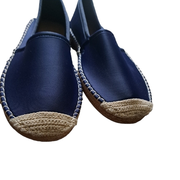 Sea Star Navy Blue Beachwear Beachcomber Espadrille NEOPRENE Water Shoes 10 - Picture 10 of 11